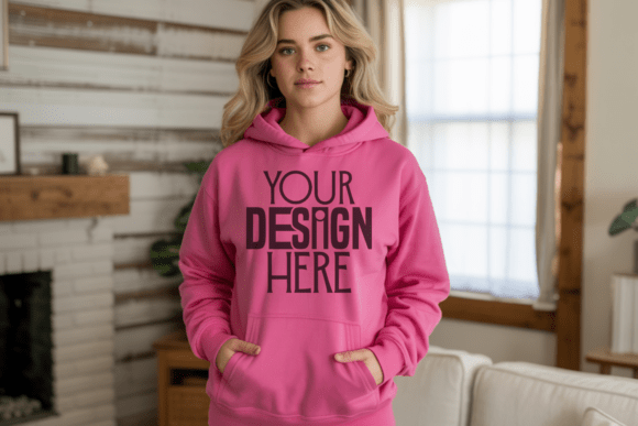 Download Heliconia Hoodie Mockup - Premium Bundle