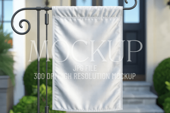 Download Garden Flag Sublimation Mockup - Sublimation mockup Collection