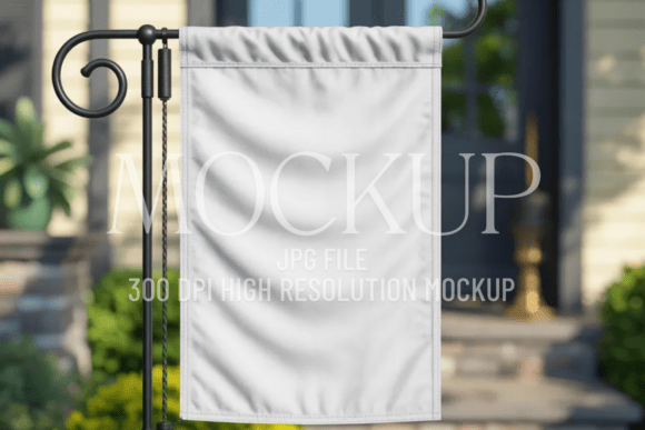 Download Garden Flag Sublimation Mockup - Sublimation mockup Collection