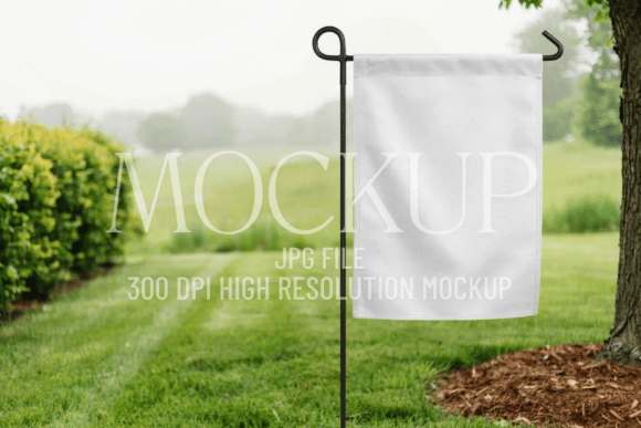 Download Garden Flag Sublimation Mockup - Sublimation mockup Collection